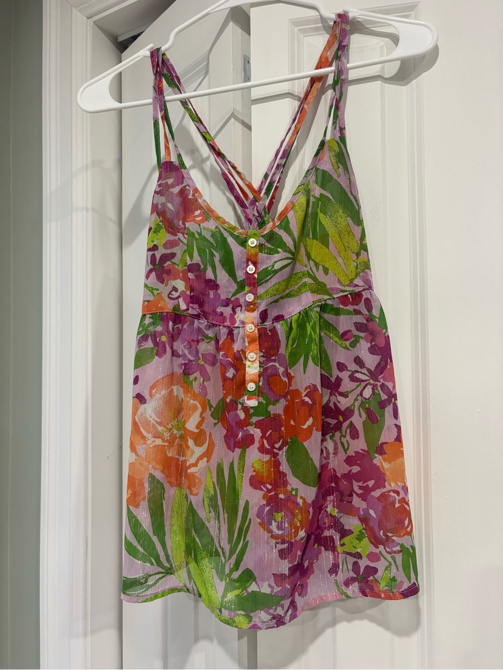 Floral Flowy Tank